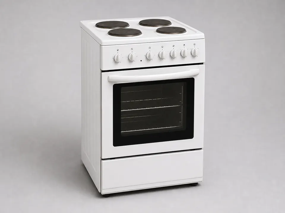 Domestic cooker ready for disposal