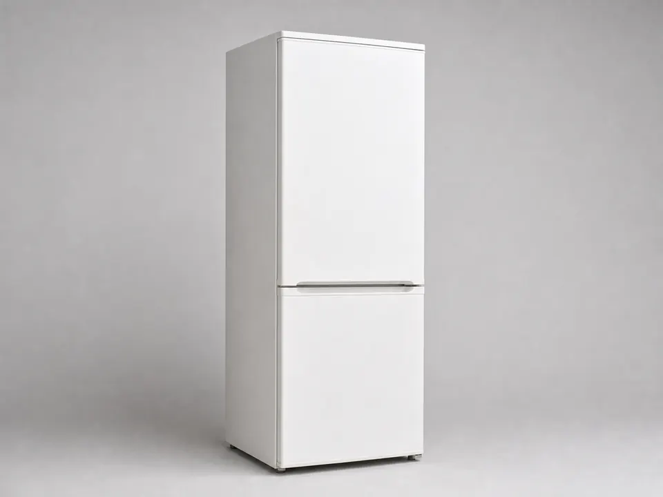 Large fridge freezer ready for WEEE disposal